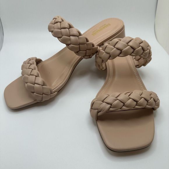 Cushionaire Women's Braided Sandals - Tan - Picture 7 of 8